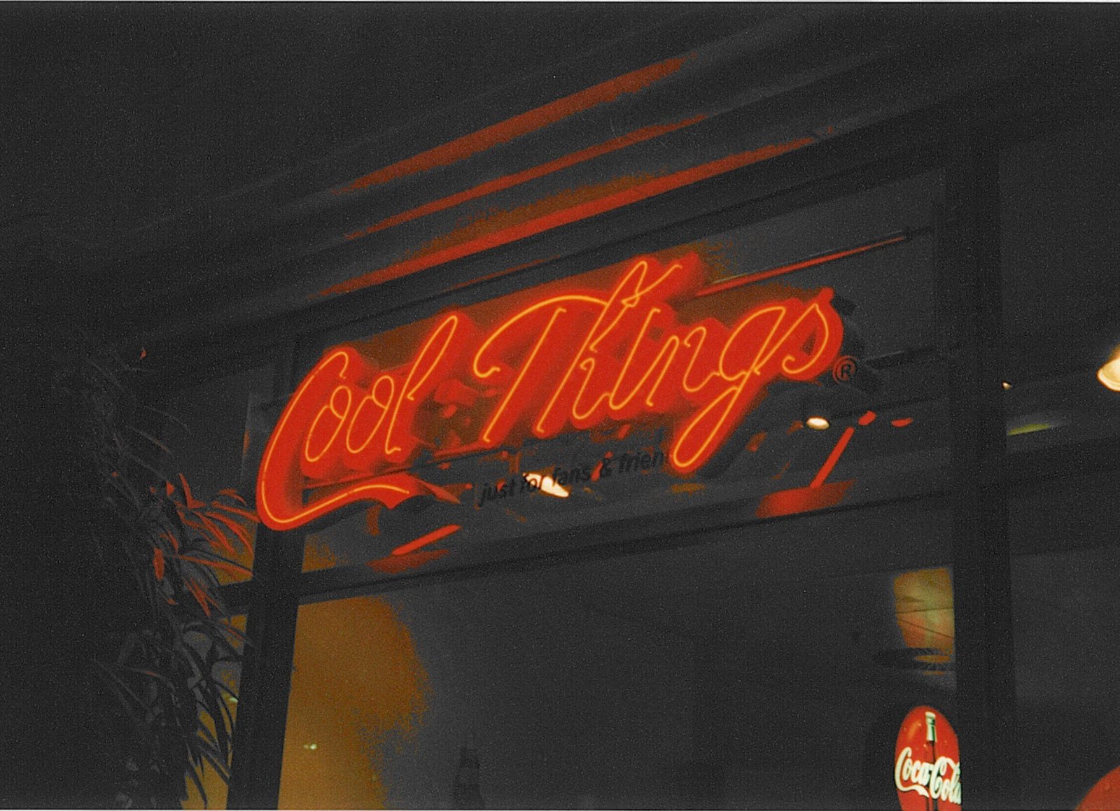 Cool Things — offenes Neon
