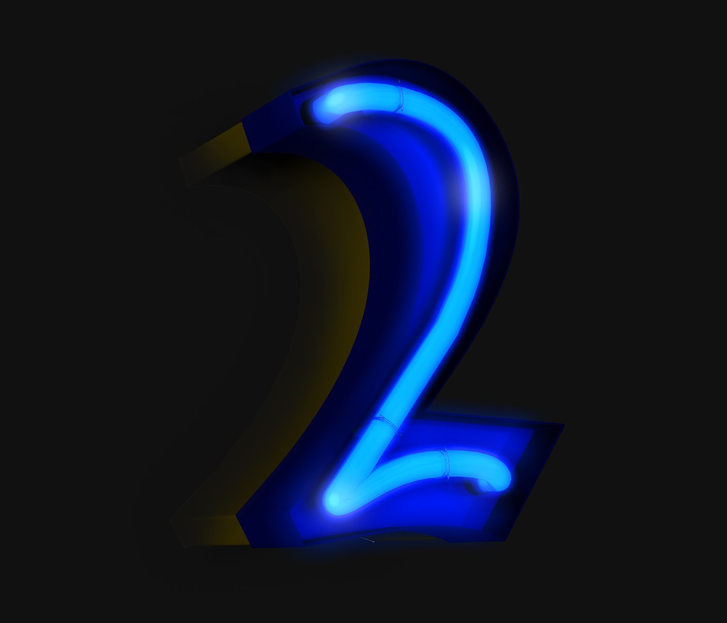 Profil 2 — 3D-Ansicht leuchtend