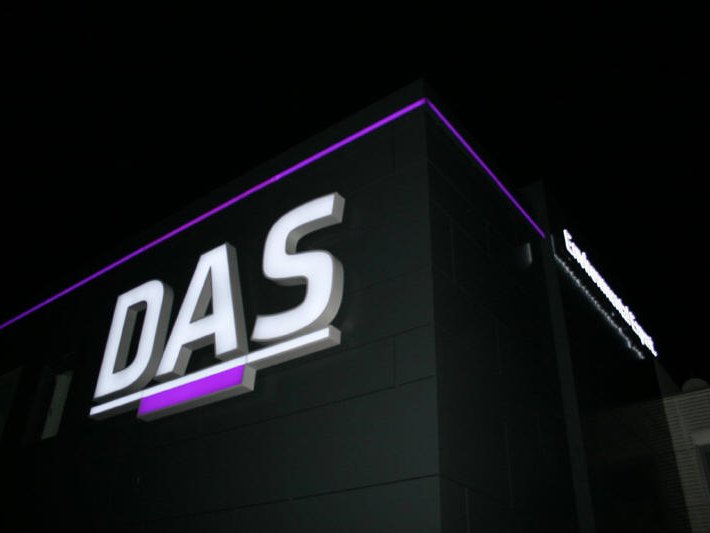DAS · Nachtansicht